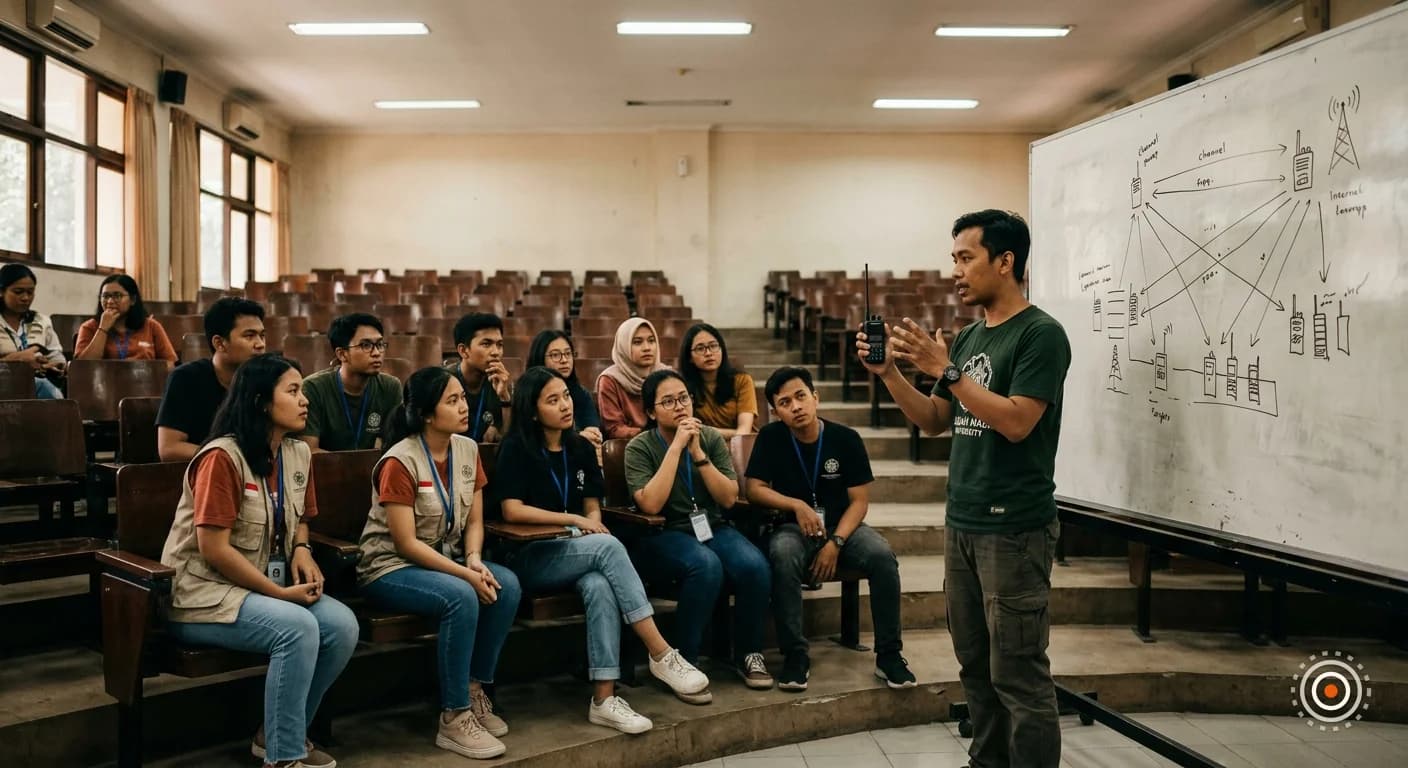 Cara Brief Panitia Ospek Pakai HT dalam 15 Menit