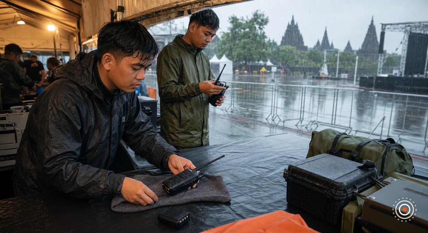 HT Kena Hujan atau Tercebur Air? Arti IP Rating, Pencegahan, dan Pertolongan Pertama di Lokasi