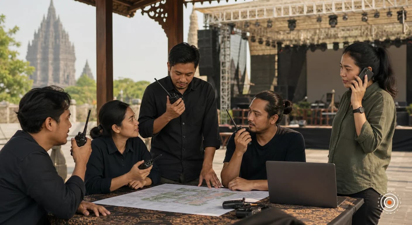 Prosedur Komunikasi Darurat di Event: Channel Emergency, Kata Kunci, dan Alur Eskalasi