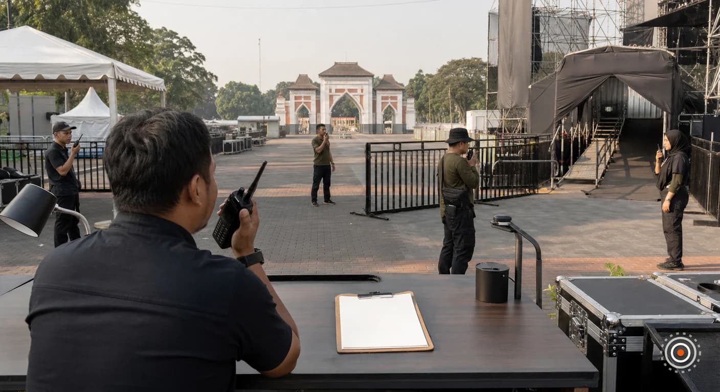 Radio Check Sebelum Acara: Checklist Komunikasi dari H-1 sampai 10 Menit Jelang Mulai
