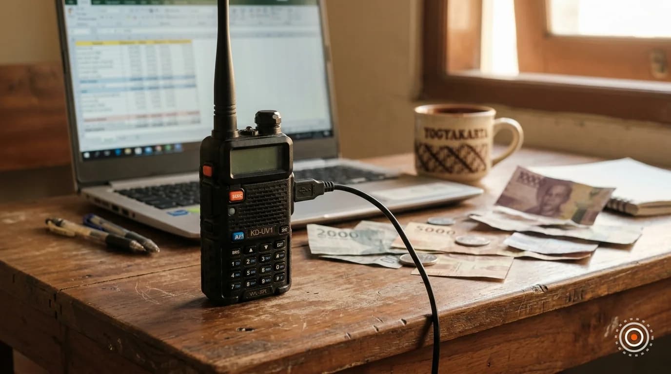 Review WLN KD-UV1: Alternatif Hemat Saat UV-5R Stok Habis
