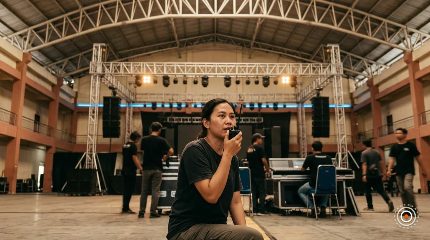 Cara Setup Channel HT untuk Konser Indie di JEC Jogja