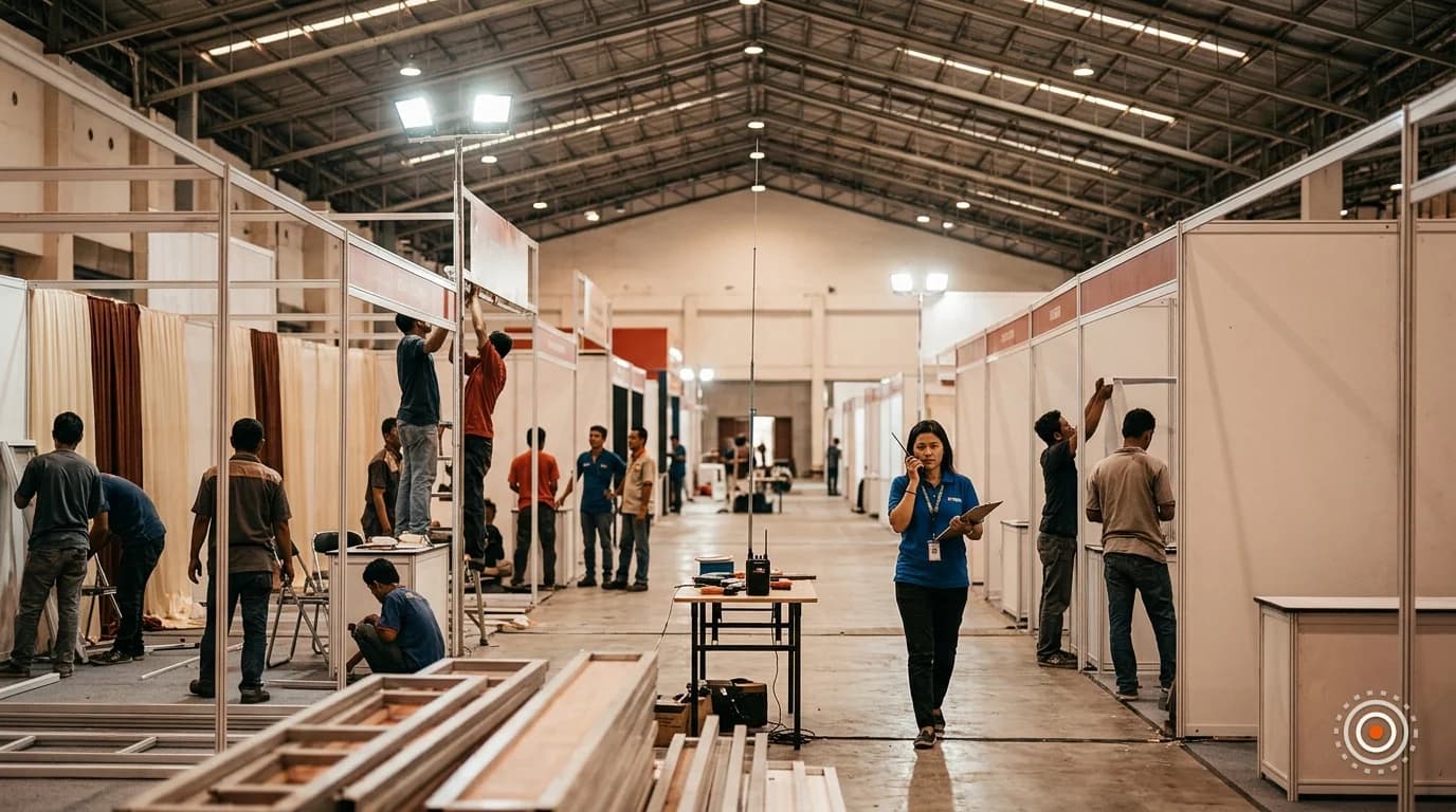 Sewa HT di JEC Convention Hall: Repeater Setup untuk Expo Nasional