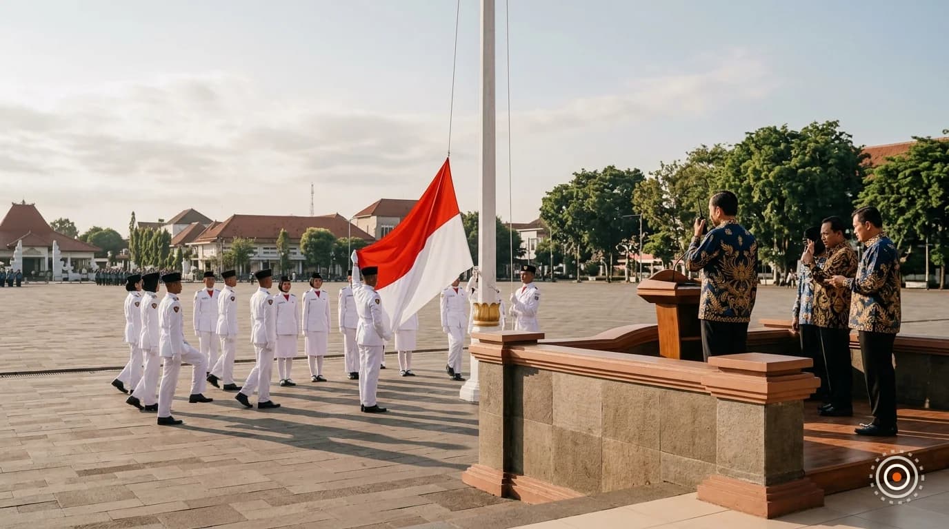 Berapa Unit HT untuk Upacara 17 Agustusan Kota? Hitung-hitungan